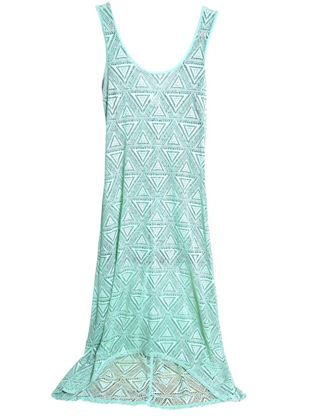 Mint green swimwear cover dress